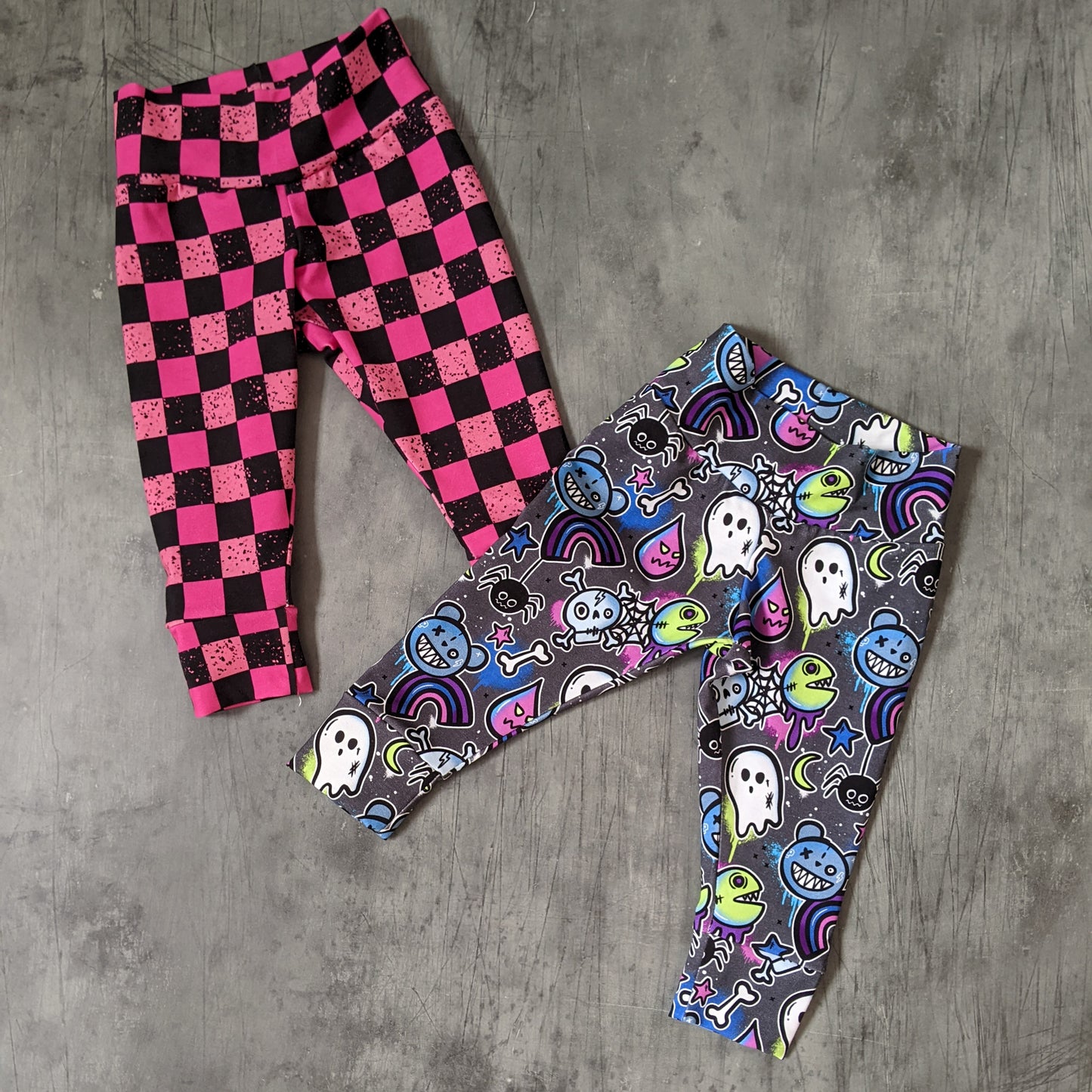 Yoga Waistband Leggings - All in stock fabrics