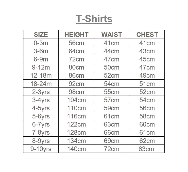 Premade 12-18m - Mono Check Short Sleeved T-shirt