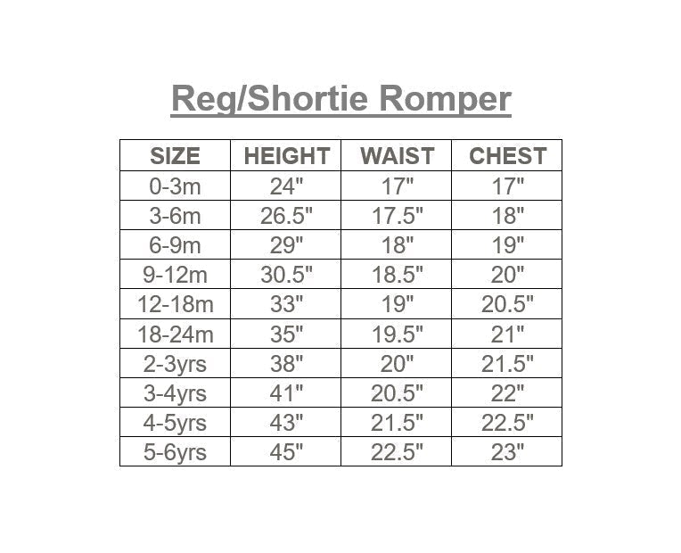 Long/Shortie Romper - All in stock fabrics